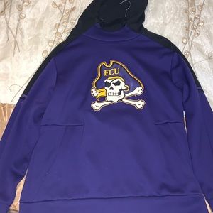 Men’s adidas East Carolina team issued performance hoodie